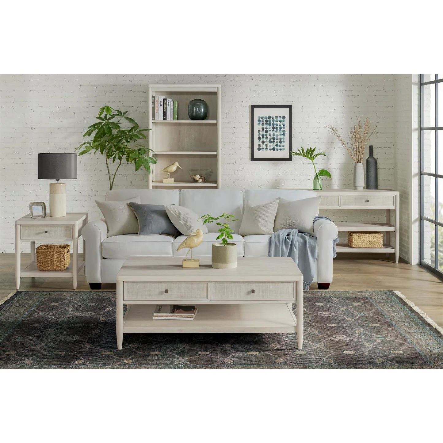 White Sand 48" Coffee Table